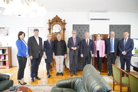 Visit of a Slovenian delegation to the University of Nyíregyháza